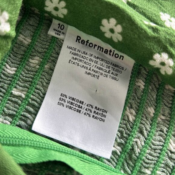 Reformation Meyer Top in Hannah ASO Sarah Cameron - Picture 11 of 14